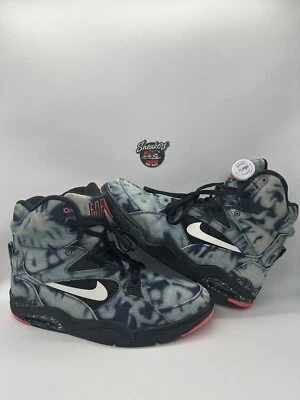 Nike Air Command Force Bleached Denim Tie Dye Blue Pink Black 684715-002 Size 14 - Image 1 of 4