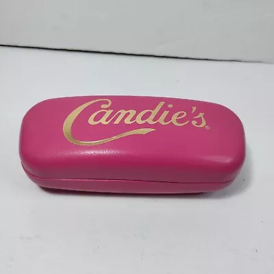 LEER Estuche Rígido Candie’s Rosa Brillante y Dorado Estuche Gafas Gafas Gafas de Sol Estuche Foto 1 de 4