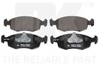 NK Front Brake Pad Set for Ford Sierra XR4i PRT 2.8 August 1982 to August 1986