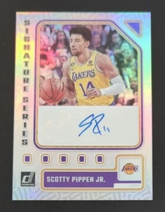 π 2023-24 Panini Donruss Scotty Pippen Jr Signature Series Autograph SS-SPJ - Picture 1 of 2