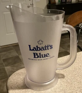 Labatt’s Blue “Imported Beer From Canada” Plastic Pitcher 32oz EUC - Picture 1 of 1