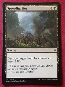 Magic The Gathering IXALAN SPREADING ROJO tarjeta negra Magic The Gathering - Imagen 1 de 2