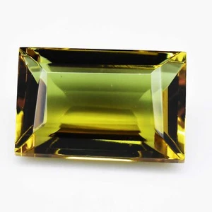 Flawless 7 Color Change Alexandrite 10.6 Ct Baguette Certified Flawless Gemstone - Picture 1 of 4