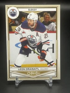 2024-25 Upper Deck Serie Uno O-Pee-Chee Lucido Leon Draisaitl #OG-12 Oro - Foto 1 di 2