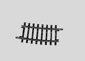 MARKLIN 2234 K-TRACK x2 3RD RAIL CURVED TRACK GEBOGENES GLEIS R 424.6 mm 7.5° - Picture 1 of 1