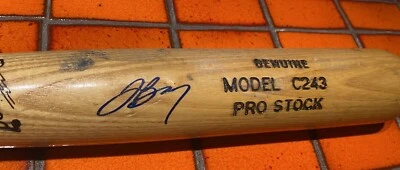 JASON BAY SIGNED GAME USED LOUISVILLE SLUGGER BASEBALL BAT PIRATES - Image 1 of 4
