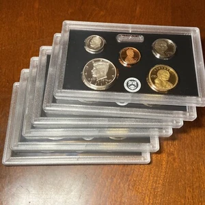 2011 S - U.S.Mint 5 Pc Silver Partial Proof Set No Box/Coa 90% Kennedy Dime - Picture 1 of 5