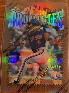 1996 Topps Finest Bronze #348 Mark Grudzielanek Montreal Expos Free Shipping - Picture 1 of 2