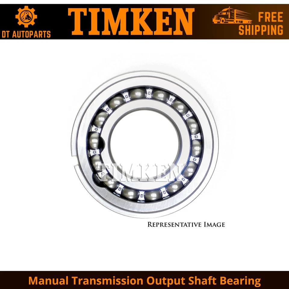 For 1975-1977 Chevrolet K10 Manual Transmission Output Shaft Bearing Rear Timken - Image 1 of 4