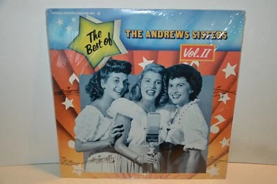 The Andrews Sisters: The Best of Vol. II ~ 2 LP Set ~ 1976 ~ NEW & SEALED - Image 1 of 4