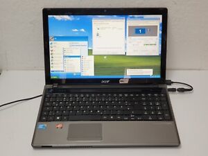 Acer ASPIRE Windows XP Notebook i3 500GB 4GB Gaming Laptop 15,6" VGA AMD HD 5650