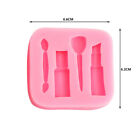 3D Makeup Tools Lipstick Silicone Fondant Cake Mold Chocolate Baking Mould Tool