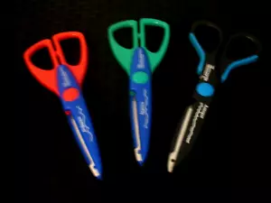 Lot 3 Paper Edgers Decorative Edge Scissors New CREATIVE MEMORIES - Picture 1 of 2