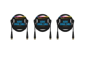 Câble Midi 5 pôles broches DIN MIDI 9 mètres AC-300-900 noir 3 pièces - Photo 1/2