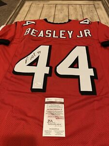 Vic Beasley Jr Autographed/Signed Jersey JSA Atlanta Falcons Clemson Tigers