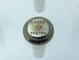 Rare Rolex Oyster 2940 4444 Bubbleback Steel Watch Part 5.3mm Crown Part - Picture 1 of 4