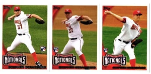 STEPHEN STRASBURG - NATIONALS - 3 CARD ROOKIE LOT - 661 VARIATIONEN - Bild 1 von 2