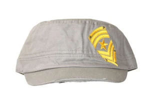Elegante sombrero cadete para mujer - insignia - oliva - Imagen 1 de 1