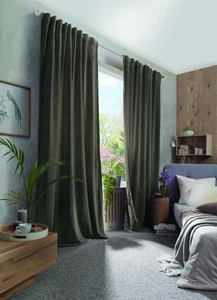 HOMEbasics Thermo Chenille Einzelschal WOLLY mit Funktionsband, Farbe stein - Bild 1 von 24