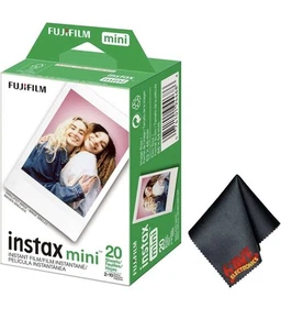 Fujifilm Instax Mini Instant Camera Film (20 Photo Exposure) Bundle With 6AVE - Picture 1 of 7