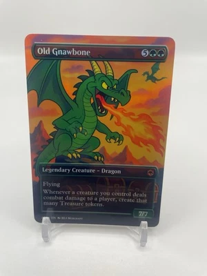 MTG Old Gnawbone FOIL Playtest Card Magic NM COMMANDER EDH - Image 1 of 4