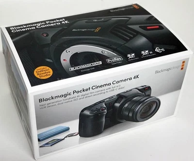 Blackmagic Design Pocket Cinema Camera 4K BMPCC4K 12-Bit BRAW - Bild 1 von 3