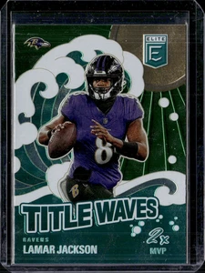 Panini Donruss Elite #1 Lamar Jackson Title Waves Ravens 2024 (57G) - Imagen 1 de 2