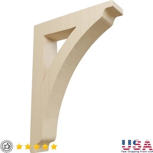 Holz Klammern Kragsteine Dekorative Unterstützung Zum Selbermachen Küche Arbeitsplatten Regale 250 Pfund - Bild 1 von 22