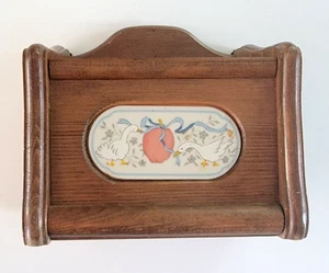 Vintage Marmalade Geese with Apple 80s Pattern Recipe Reciept Box - Bild 1 von 9