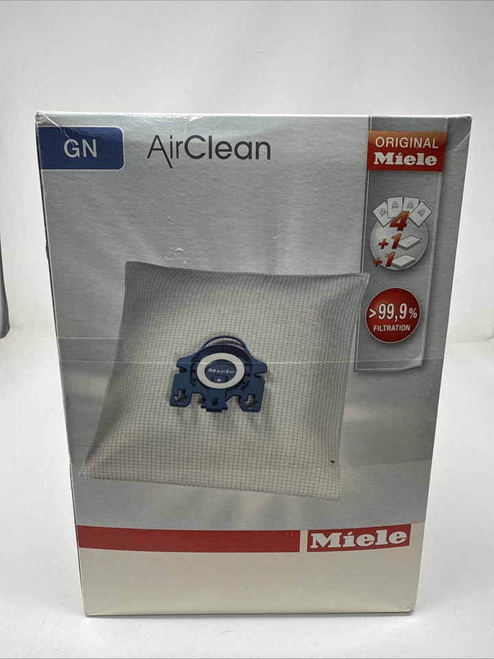 5 Boxes Total Genuine Miele GN 20 Bags, 5 Motor Filters, 5 AirClean Filters - Image 1 of 4