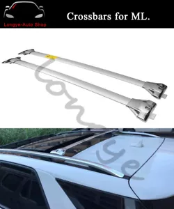 Fits for Mercedes Benz W164 M Class ML 2006-2011 Crossbars Roof Rack Cross Bar - Picture 1 of 7