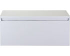 Waschbeckenunterschrank Sanox Frozen 43,6x100,2x45 cm mit Waschtischplatte weiß 