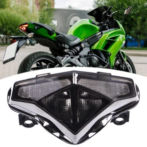 LED Tail Light with Intergrated Turns For 2012-16 Kawasaki Ninja 650 ER-6N ER-6F - Picture 1 of 11