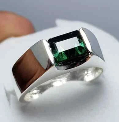 Mens Aqeeq Ring Shifat al abad Carnelian Real Agate Ring Handmade 925 Silver - Image 1 of 4