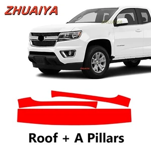 Roof+A Pillars PreCut Paint Protection Film For CHEVROLET COLORADO LT 2015-2022 - Picture 1 of 6