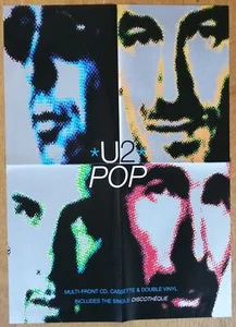 U2 POP vintage poster affiche - Picture 1 of 1