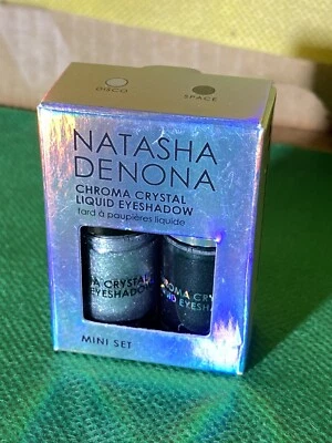 Natasha Denona Chroma Crystal Liquid Eyeshadow Mini Set 🦋 Disco & Space NIB - Image 1 of 4