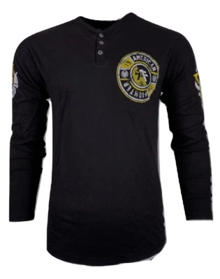 AMERICAN FIGHTER Men's THERMAL BENJAMIN L/S HENELY Athletic Biker - Image 1 of 4