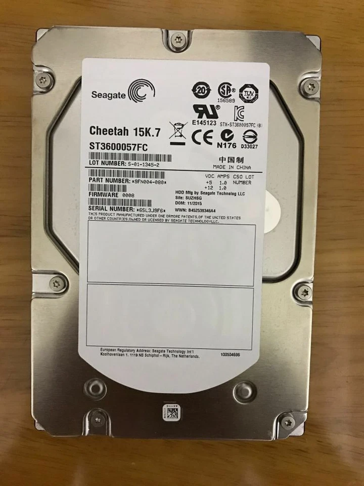compatible Seagate Cheetah ST3600057FC 600GB 15K.7 3.5" Internal Hard Drive HDD - Image 1 of 4