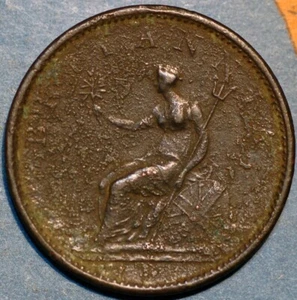 Great Britain Penny Georges III Copper 1806 KM#663 - Picture 1 of 2