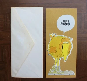 Tarjetas de felicitación de cumpleaños vintage con sello contemporáneo años 50-70 sin usar - Imagen 1 de 3