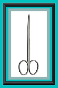 Iris Scissors 14 cm, Kelly Shears Scissors 1 Blade Serrated Oral Surgery Dental - Picture 1 of 1