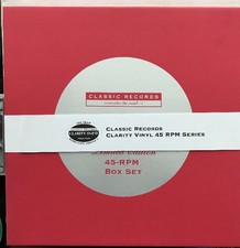 Jethro Tull Aqualung Classic Records 45 RPM Box Set Clarity 200g Vinyl.