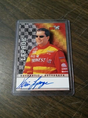 1999 Wheels Autographs Kevin Lepage 83/250 AUTHENTIC AUTOGRAPH RARE  - Image 1 of 2