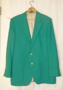 Men's Vintage Linen Palm Beach Dinner Jacket / Suit Coat Size 42 - Picture 1 of 6