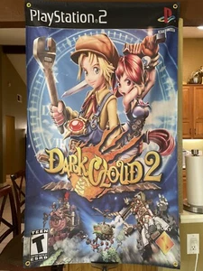 PS2 Dark Cloud 2 5' Flag Banner Poster / Sony PlayStation 2 JRPG RPG - Picture 1 of 3