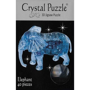 Crystal 3D Jigsaw Puzzle - Elephant - Ventura Games - Picture 1 of 1