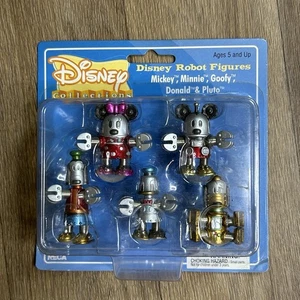 Neca Disney Robot Figures Mickey, Minnie, Goofy,Donald And Pluto - Picture 1 of 4