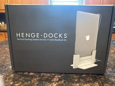 (NO CORDS) Henge Docks HD01VB11MBA For 11" MacBook Air Vertical Docking Station - Image 1 of 4
