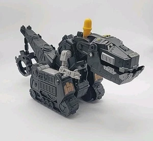 Dinotrux Shadow Black Ty-Rux W/ Sounds & Phrases Mattel 12" ~ WORKS - Picture 1 of 21